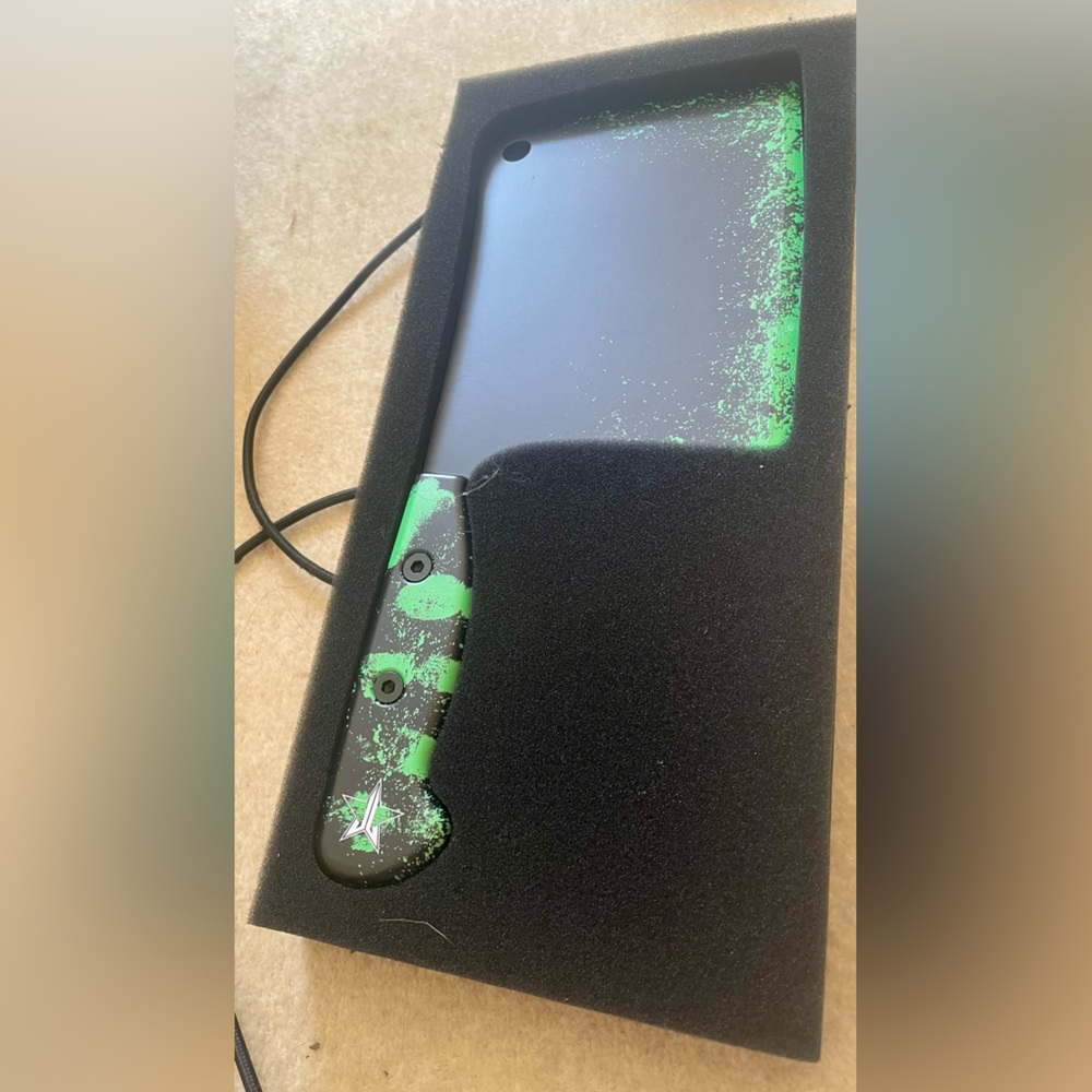 Jeffree Star Green and Black Hatchet Handheld Mirror